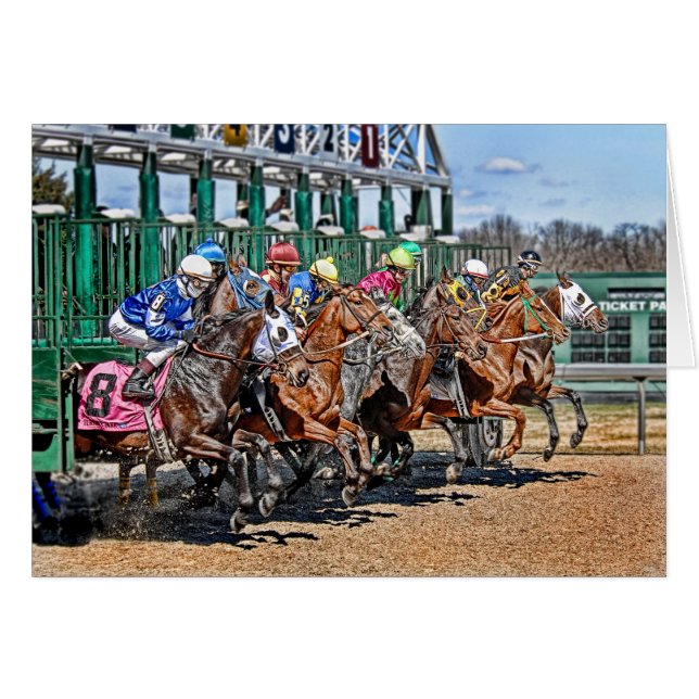 Thoroughbreds Gate (Voorkant Horizontaal)