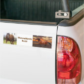 Thoroughbreds Rock Bumpersticker (Op Truck)