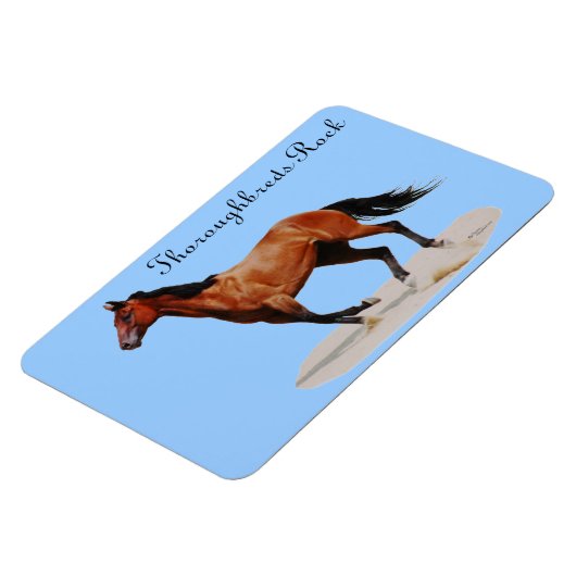 Thoroughbreds Rock Premium Magnet Magneet (Linkerzijde)