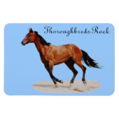 Thoroughbreds Rock Premium Magnet Magneet (Horizontaal)