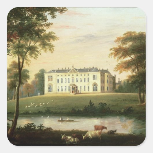 Thorp Perrow, Near Snape, Yorkshire Vierkante Sticker (Voorkant)