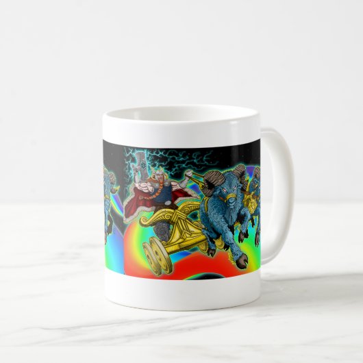 Thor's Chariot 11 oz Classic Mok (Voorkant rechts)