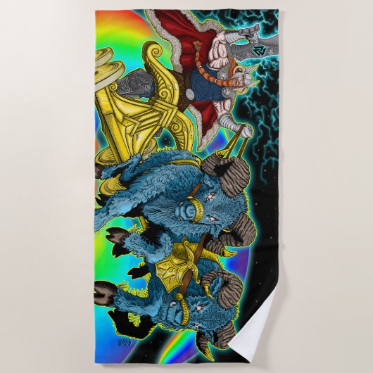 Thor's Chariot - Strandlaken (Voorkant)