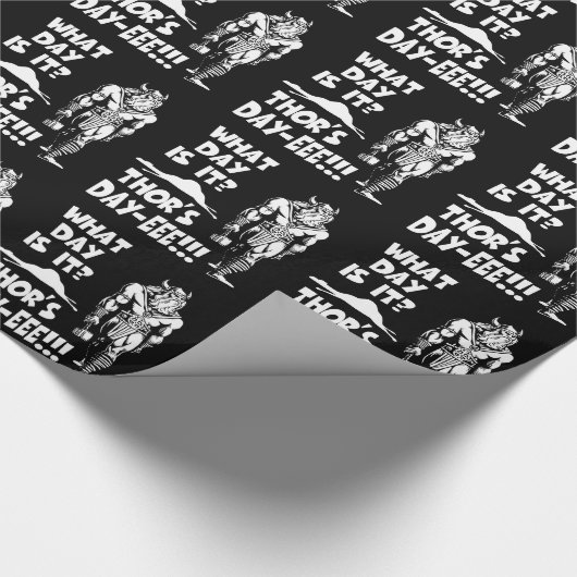 Thors Dag-Eee!! Cadeaupapier (Hoek)