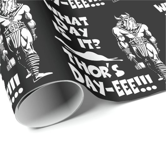 Thors Dag-Eee!! Cadeaupapier (Rol Hoek)