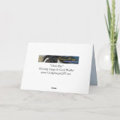 Thor's Eyes - Wild Horse Greeting Card Kaart (Achterkant)