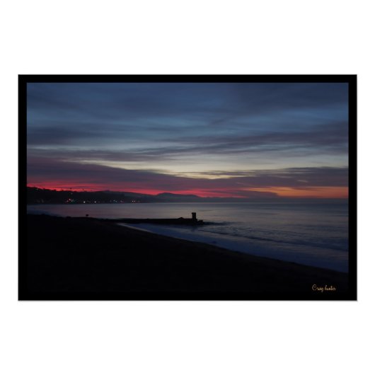 Thors hamer bij zonsopgang perfect poster (Voorkant)