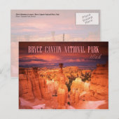 Thor's Hammer, Bryce Canyon National Park, UT Briefkaart (Voorkant / Achterkant)