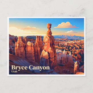 Thor's Hammer Bryce Canyon Utah Briefkaart