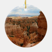 Thor's Hammer Bryce Canyon Utah, Verenigde Staten Keramisch Ornament (Achterkant)