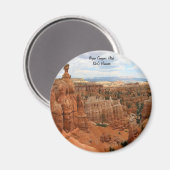 Thor's Hammer Bryce Canyon Utah, Verenigde Staten Magneet (Voorkant / Achterkant)
