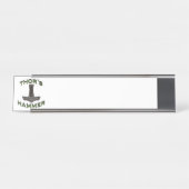 Thor's Hammer Bureau Naambordje (Voorkant)