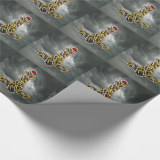 Thor's Hammer Cadeaupapier (Hoek)