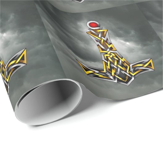 Thor's Hammer Cadeaupapier (Rol Hoek)