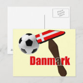 Thors Hammer Danmark Dynamite Fodbold 2014 Briefkaart (Voorkant / Achterkant)