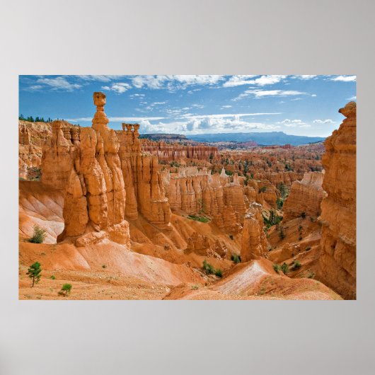 Thors Hammer Formation Bryce Canyon National Park Poster (Voorkant)