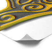 Thor's Hammer-gold Poster (Hoek)