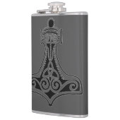 Thors hammer (grijs) heupfles (Links)
