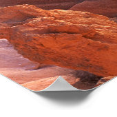 Thors hammer hoodoo op Navajo Trail Poster (Hoek)