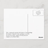 Thor's Hammer-Silver Briefkaart (Achterkant)