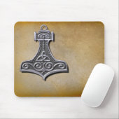 Thor's Hammer_Silver Muismat (Met muis)