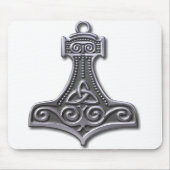 Thor's Hammer-Silver Muismat (Voorkant)