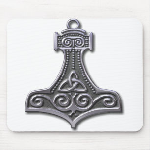 Thor's Hammer-Silver Muismat