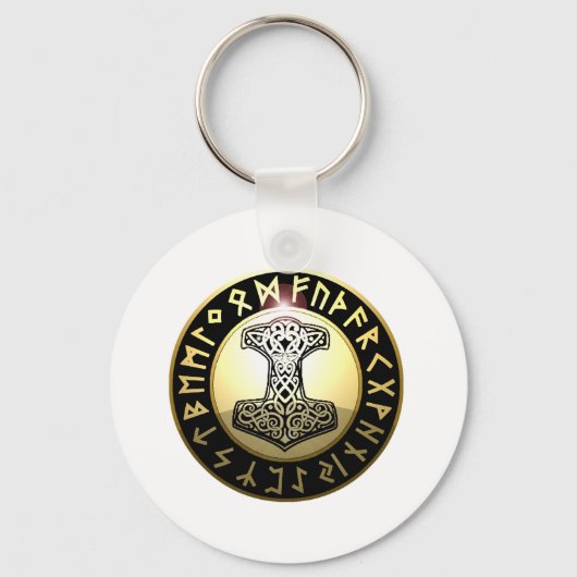 Thor's Hammer Sleutelhanger (Voorkant)