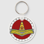 Thors Hammer Sleutelhanger (Voorkant)