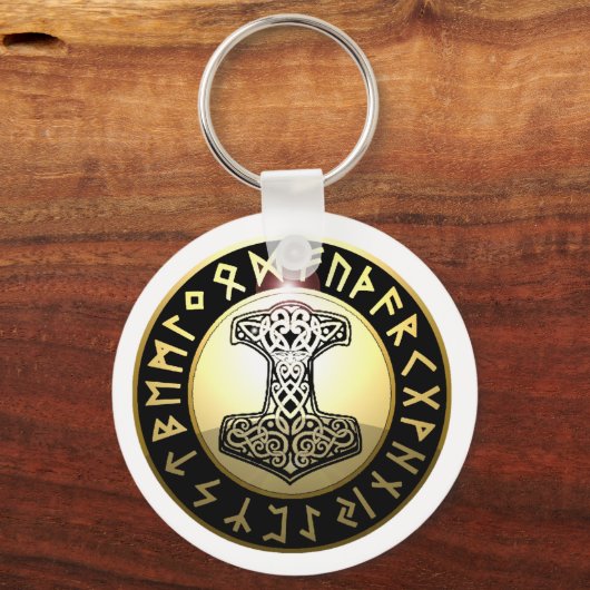 Thor's Hammer Sleutelhanger (Voorkant)