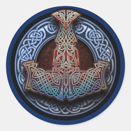 Thor's Hammer Stickers (Voorkant)