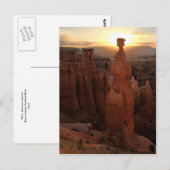 Thors Hammer Sunrise Briefkaart (Voorkant / Achterkant)