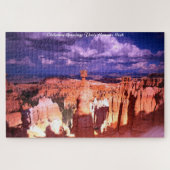 Thor's Hammer Utah. Kerstgroeten Legpuzzel (Horizontaal)