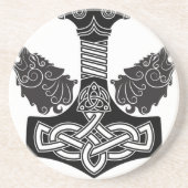 Thors Hammer Zandsteen Onderzetter (Voorkant)