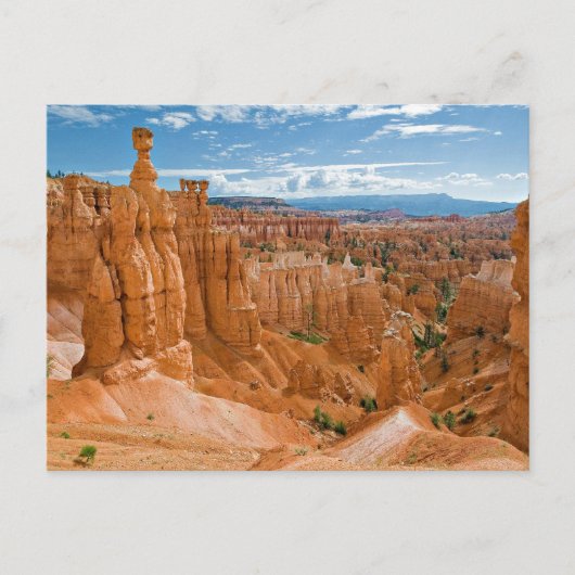 Thors Hammervorming Bryce Canyon National Park Briefkaart (Voorkant)