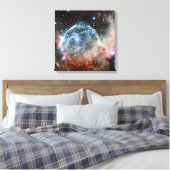 Thor's Helmet Nebula Space Canvas Afdruk (Insitu (Slaapkamer))