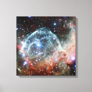 Thor's Helmet Nebula Space Canvas Afdruk