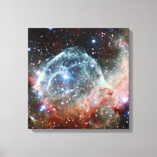 Thor's Helmet Nebula Space Canvas Afdruk (Voorkant)