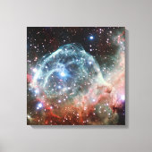 Thor's Helmet Nebula Space Canvas Afdruk (Voorkant)