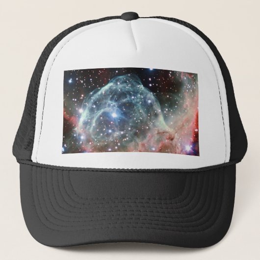 Thor's Helmet Nebula Space Trucker Pet (Voorkant)