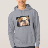Thors Het bulldog Adult Hooded Sweatshirt (Voorkant)