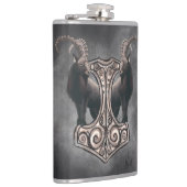 Thor's Might: Mjölnir en de donderende metgezel Heupfles (Rechts)