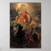 Thors strijd met de reuzen poster (Voorkant)