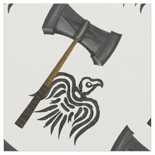Thor's Viking Battle Hammer Stof (Close Up)