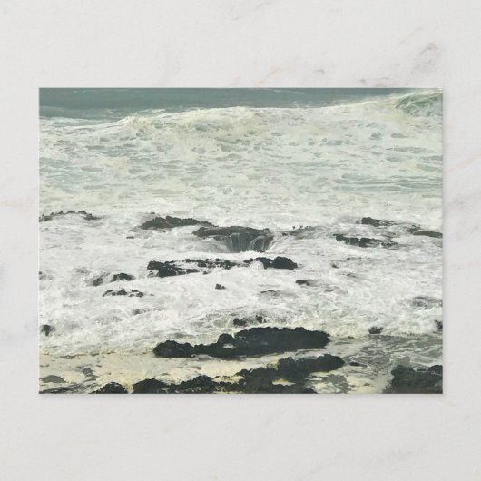 Thor's Well, Cape Perpetua, Oregon Coast Briefkaart (Voorkant)