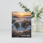 Thor's Well Oregon Coast Briefkaart (Staand voorkant)