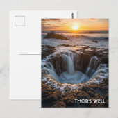 Thor's Well Oregon Coast Briefkaart (Voorkant / Achterkant)