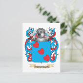 Thorson Family Crest (wapenschild) Briefkaart (Staand voorkant)