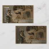 Thos.W. Keene, 'Richard III'  theater Visitekaartje (Voorkant / Achterkant)