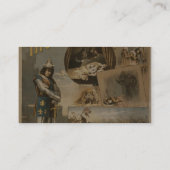 Thos.W. Keene, 'Richard III'  theater Visitekaartje (Achterkant)